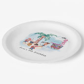 Pirates Treashunt Karte Kinder Junge Geburtstag Pappteller (Schrägansicht)