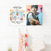 Pirates Treasure Hunt Karte Geburtstag Begrüßungsz Banner (Insitu)