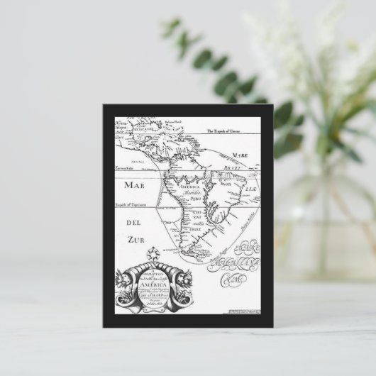 Pirates Treasure Karte Postcard (Stehend Vorderseite)