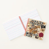 Pirates Treasure - Mince Pies Notizblock (Innenseite)