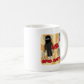 Pirates Vs. Ninja Affen Kaffeetasse (VorderseiteRechts)