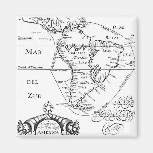 PirateTreasure Karte Magnet