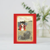 Piratez von Penguinzance Postkarte (Stehend Vorderseite)