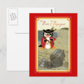 Piratez von Penguinzance Postkarte (Vorne/Hinten)