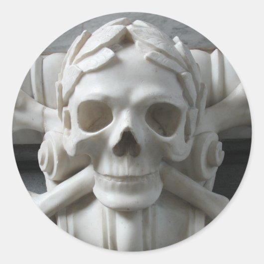 Piratkleber Kleine Runder Aufkleber (Vorderseite)