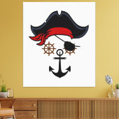 PIRATLEBEN LEINWANDDRUCK (Insitu (Wohnzimmer))