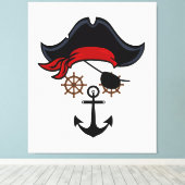 PIRATLEBEN LEINWANDDRUCK (Insitu (Holzboden))