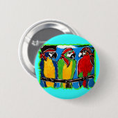 PIRATPARROTEN BUTTON (Vorne & Hinten)