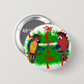 PIRATPARROTEN BUTTON (Vorne & Hinten)
