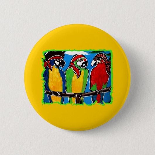 PIRATPARROTEN BUTTON (Vorderseite)