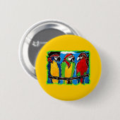 PIRATPARROTEN BUTTON (Vorne & Hinten)