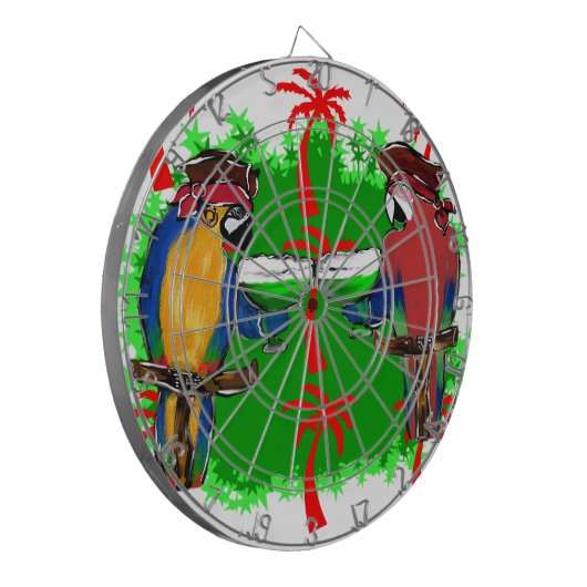 PIRATPARROTEN DARTSCHEIBE (Vorderseite Links)