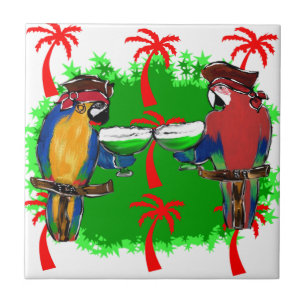 PIRATPARROTEN FLIESE