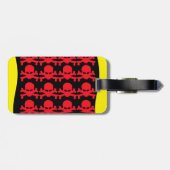 PIRATPARROTEN GEPÄCKANHÄNGER (Rückseite horizontal)