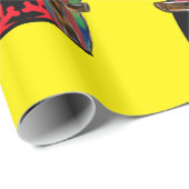 PIRATPARROTEN GESCHENKPAPIER (Rolleneckpunkt)