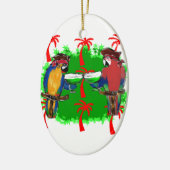 PIRATPARROTEN KERAMIK ORNAMENT (Links)