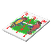 PIRATPARROTEN NOTIZBLOCK (Rotiert)