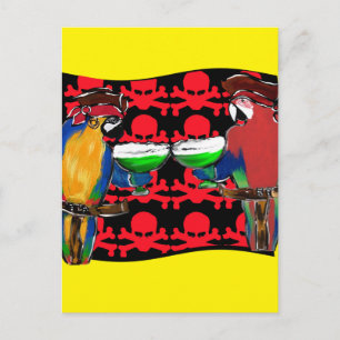 PIRATPARROTEN POSTKARTE