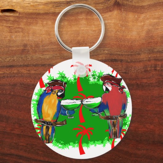 PIRATPARROTEN SCHLÜSSELANHÄNGER (Vorderseite)