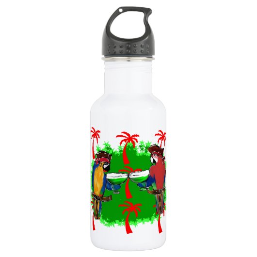 PIRATPARROTEN TRINKFLASCHE (Vorderseite)