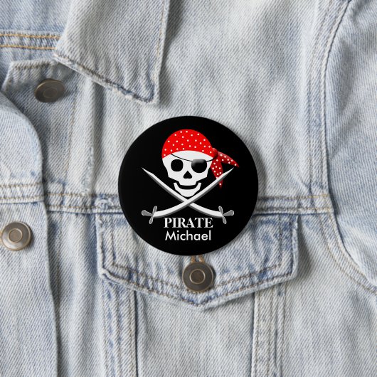 PIRATSCHALTFLÄCHEN - PERSONALISIERUNG - SAMMLUNG BUTTON (Beispiel)