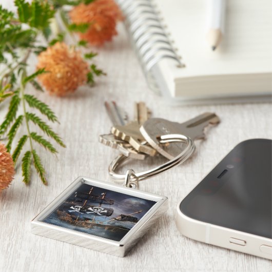 PIRATSCHIFF SCHLÜSSELANHÄNGER (Seite)