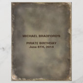 PIRATSHEETS - SCHÄTZKLASSEN FLYER (Hinten)