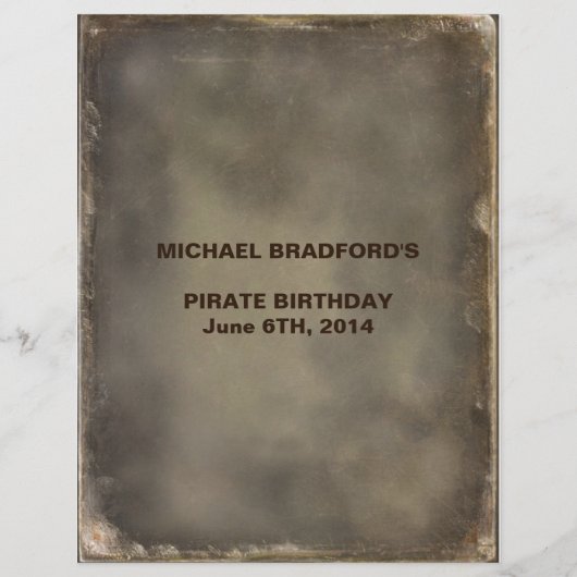 PIRATSHEETS - SCHÄTZKLASSEN FLYER (Hinten)