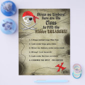 PIRATSHEETS - SCHÄTZKLASSEN FLYER (Einzeln)