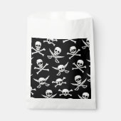 PIRATSKULL UND KNOCHEN GESCHENKTÜTCHEN (Vorderseite)