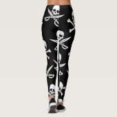 PIRATSKULL UND KNOCHEN LEGGINGS (Rückseite)
