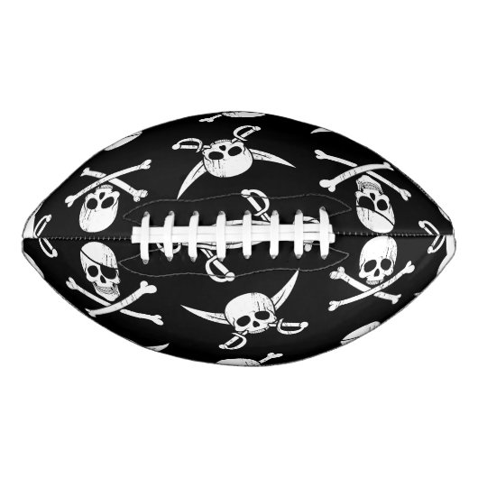PIRATSKULLE UND KNOCHEN FOOTBALL (Vorderseite)
