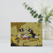 "PIRATWETTBEWERB" POSTKARTE (Stehend Vorderseite)