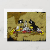 "PIRATWETTBEWERB" POSTKARTE (Vorne/Hinten)