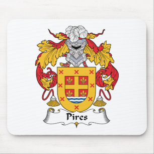 Pires Familienwappen Mousepad