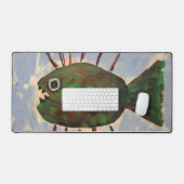 Pirhana-Schreibtischmatte Schreibtischunterlage (Tastatur & Maus)