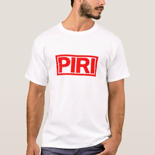 Piri Briefmarke T-Shirt (Vorderseite)
