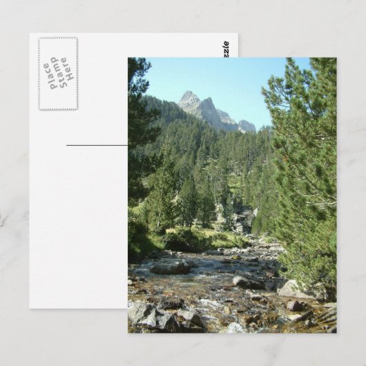 Pirineos Spanien Postkarte (Vorne/Hinten)