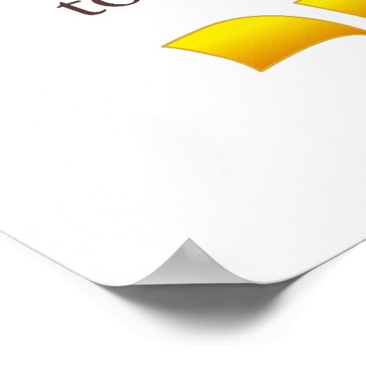 Pirkei Avot II: Rabbi Tarfon sagt.. Poster (Ecke)