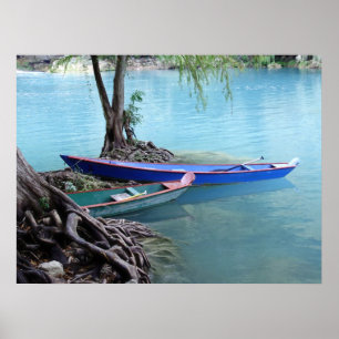 Pirogues-Plakat Poster