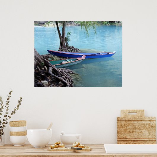 Pirogues-Plakat Poster (Küche)