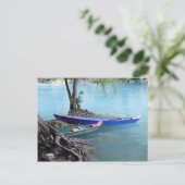 Piroguespostkarte Postkarte (Stehend Vorderseite)