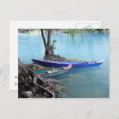 Piroguespostkarte Postkarte (Vorne/Hinten)