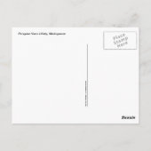 Piroguier Vezo Postkarte (Rückseite)