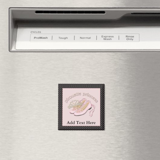 Pirouette Princess Magnet (In Situ (Geschirrspüler))