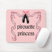 Pirouette Princess Mousepad (Mit Mouse)