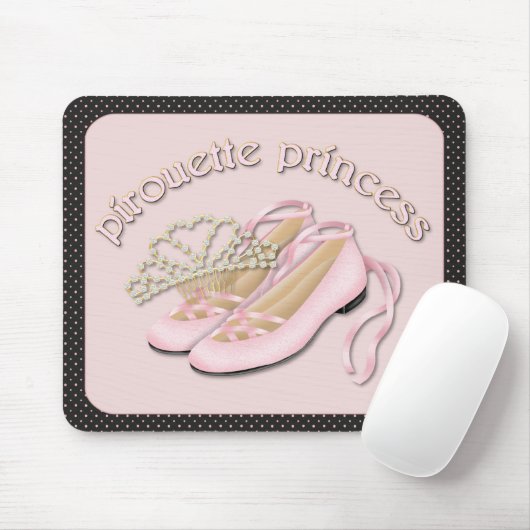 Pirouette Princess Mousepad (Mit Mouse)