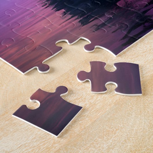 Pirtate Galleon unter den Spuk Sternen Puzzle (Seite)