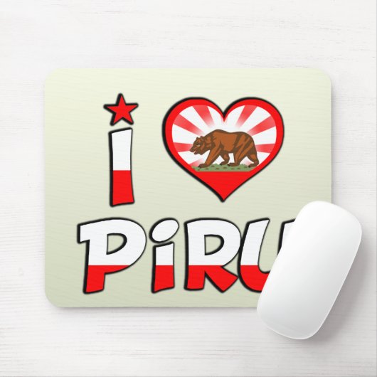 Piru, CA Mousepad (Mit Mouse)