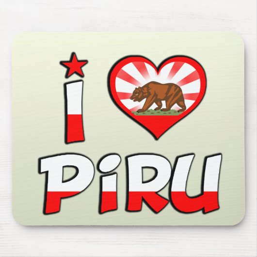Piru, CA Mousepad (Vorne)